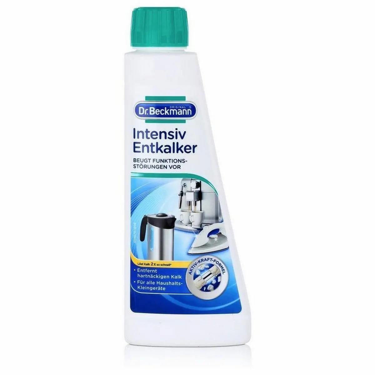 Dr. Beckmann Intensiv Entkalker 250 ml, schnelle Lösung für hartnäckigen Kalk