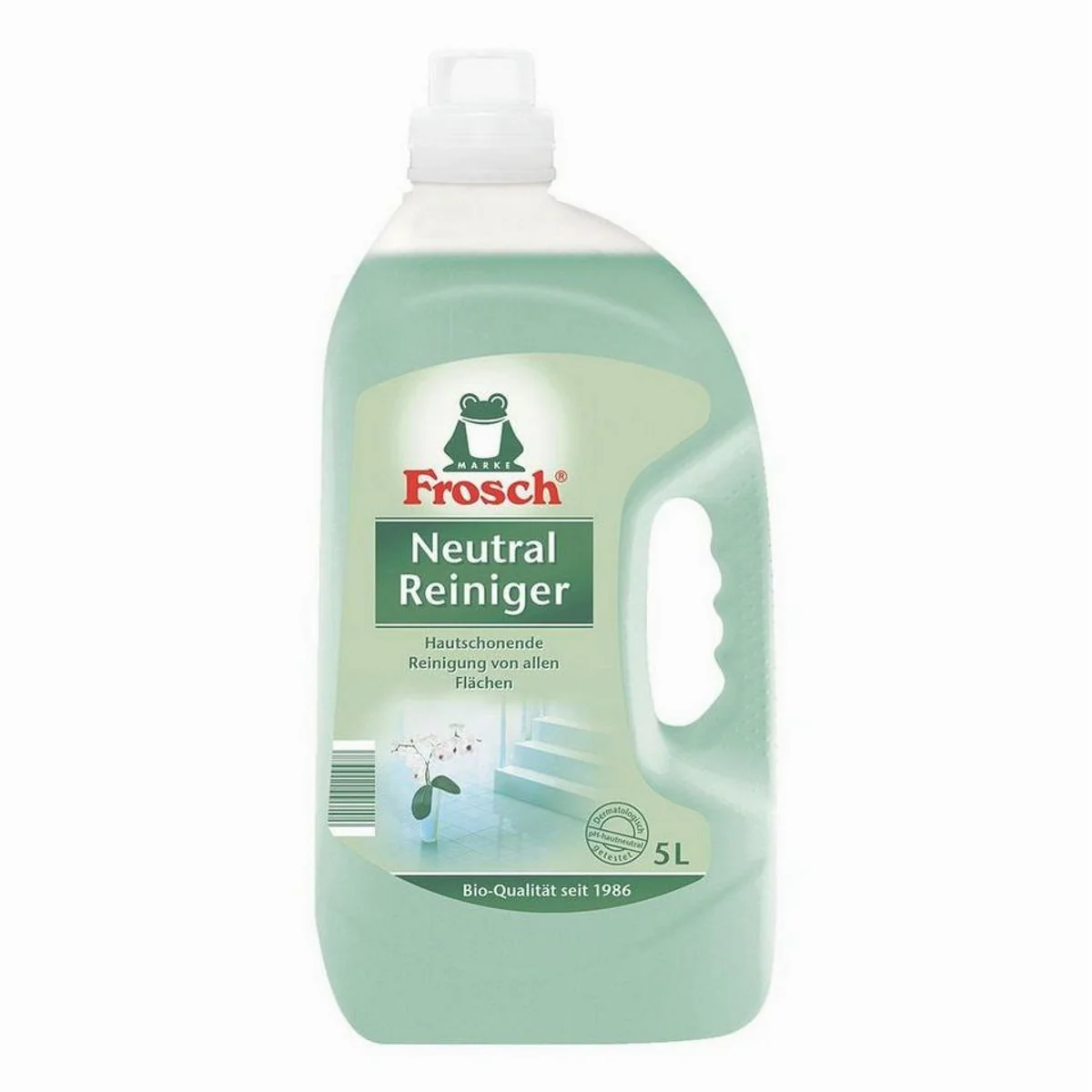 Frosch Neutral Reiniger 5 Liter, pH-neutral, biologisch abbaubar, vielseitig einsetzbar