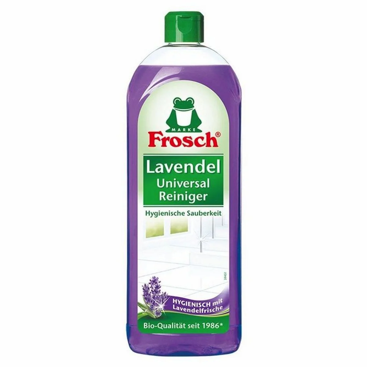 Frosch Lavendel Universal-Reiniger 750 ml, kraftvolle Reinigung, natürliche Inhaltsstoffe, angenehmer Duft
