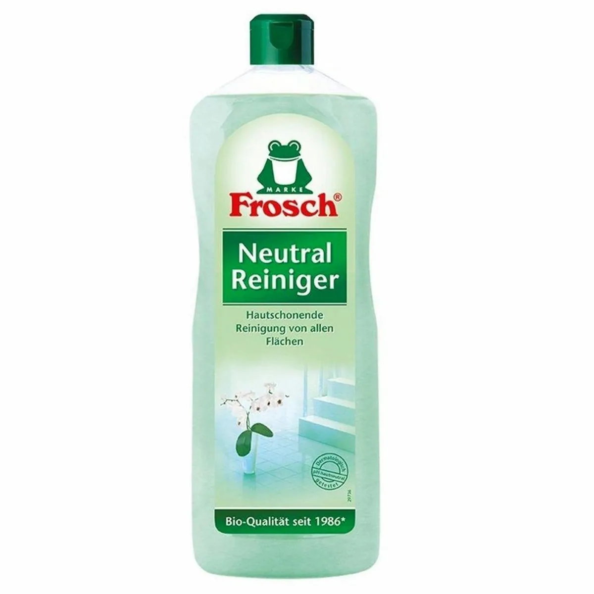 Frosch Neutral Reiniger 1 Liter, pH-hautneutral, vielseitig einsetzbar, pflanzliche Inhaltsstoffe
