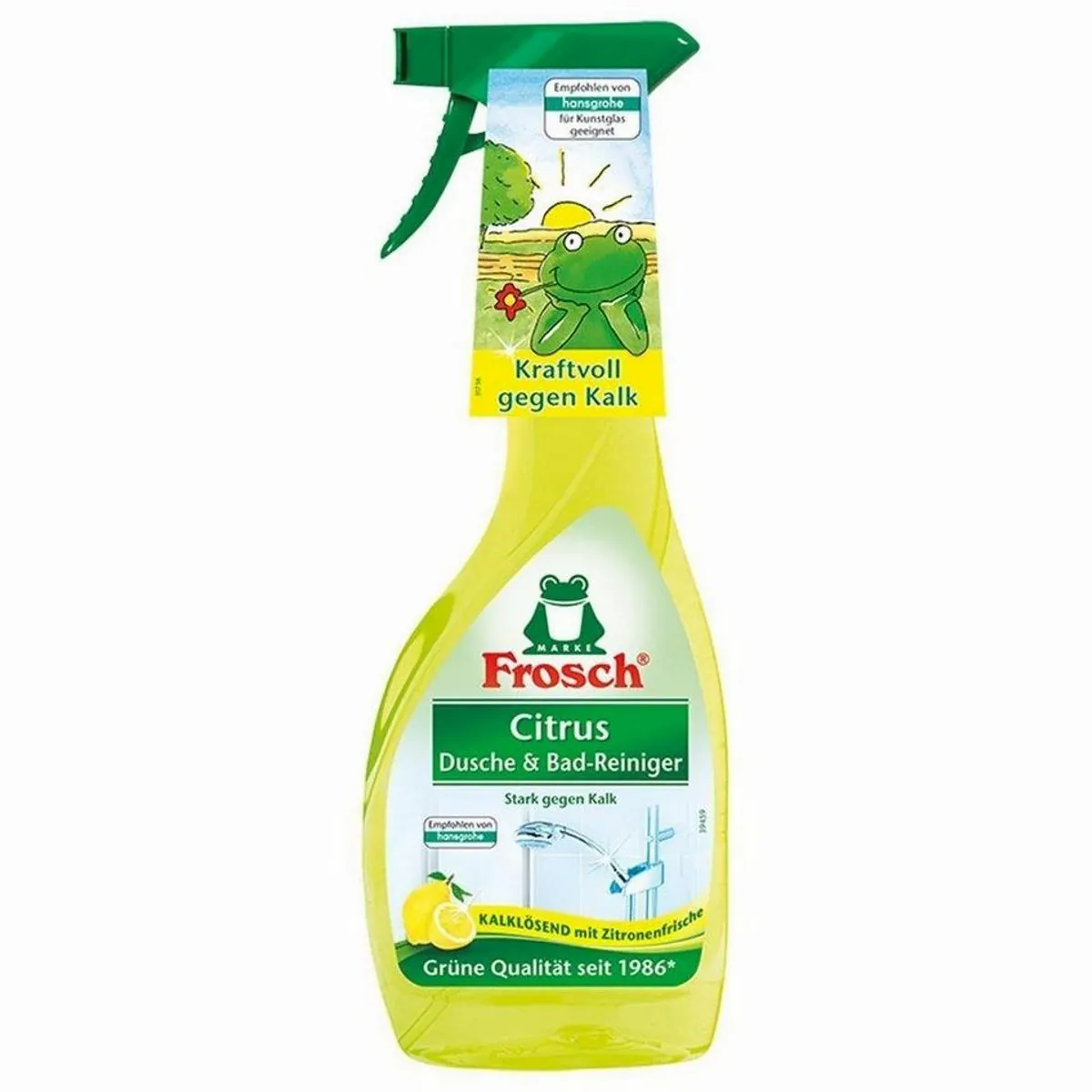 Frosch Citrus Dusche & Bad Reiniger 500 ml, natürliche Reinigungskraft, frischer Duft, dermatologisch getestet 2