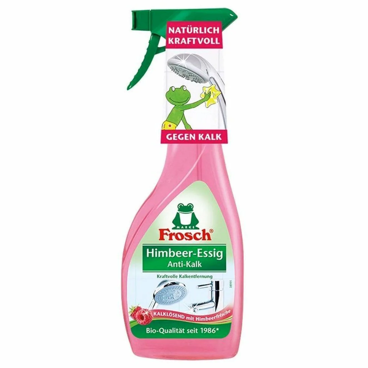 Frosch Himbeer-Essig Anti-Kalk, kraftvolle Kalkentfernung, frischer Duft 2