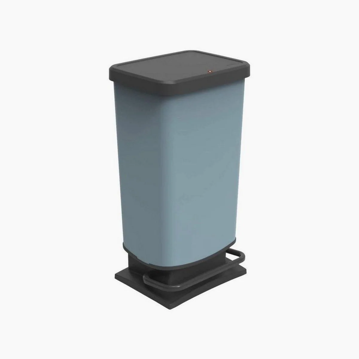 Rotho Paso Mülleimer 40l, stilvoll und funktional — Tretmechanismus, geruchssicher, recyceltes Material