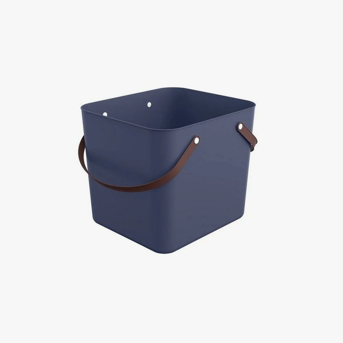 Rotho Albula Einkaufskorb, 40 l Volumen, ergonomische Griffe, pflegeleicht