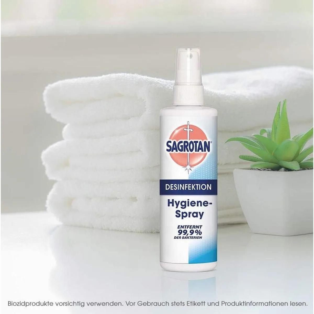 Sagrotan Hygiene-Pumpspray 250ml, 3-fach Schutz, praktische Handhabung, vielseitig einsetzbar 4
