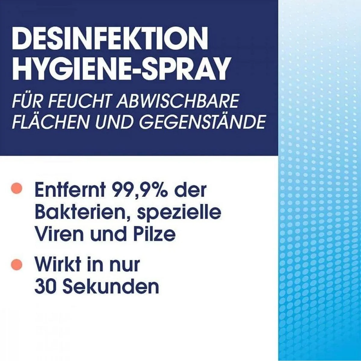 Sagrotan Hygiene-Pumpspray 100 ml, effektive Desinfektion, ideal für unterwegs, entfernt 99,9% der Bakterien 3
