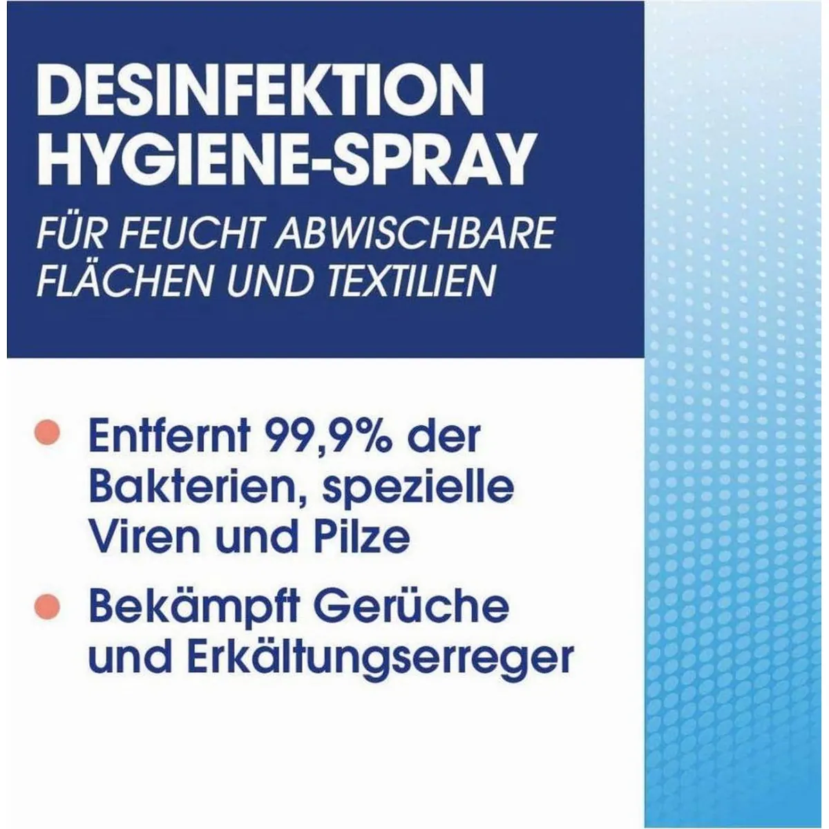 Sagrotan Hygiene-Spray Aerosol 400 ml, effiziente Desinfektion, schnelle Wirkung, einfache Anwendung 4