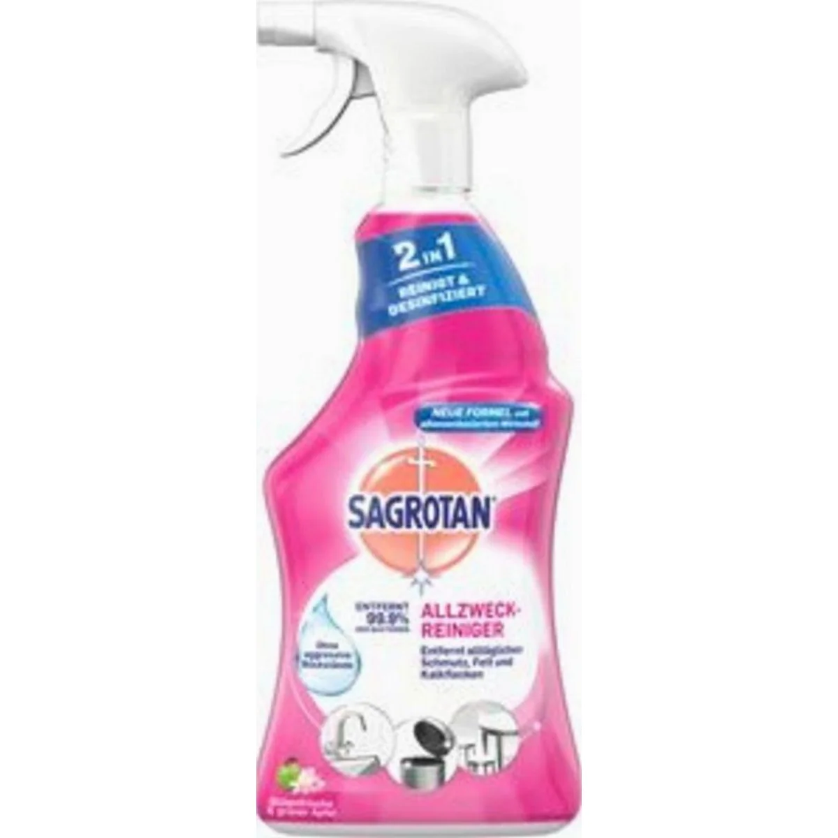 Sagrotan Allzweck-Reiniger 750ml, effektive Hygiene, vielseitige Anwendung, frischer Duft