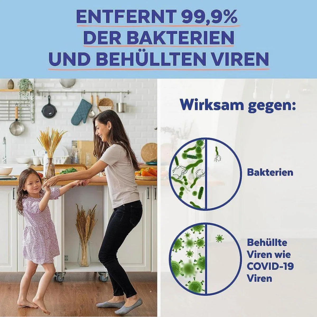 Sagrotan Frischetraum Allzweckreiniger 1,5l, entfernt 99,9% der Bakterien, optimale Oberflächenreinigung 2