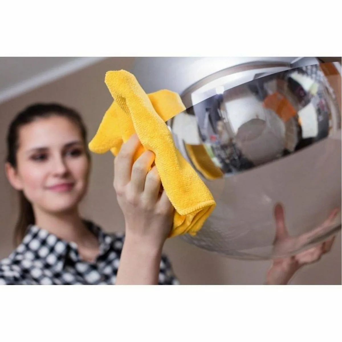 Vileda Mikrofaser Reinigungstuch, 8-teiliges Set – perfekte Reinigung, schonend zu Oberflächen, hygienisch sauber 4