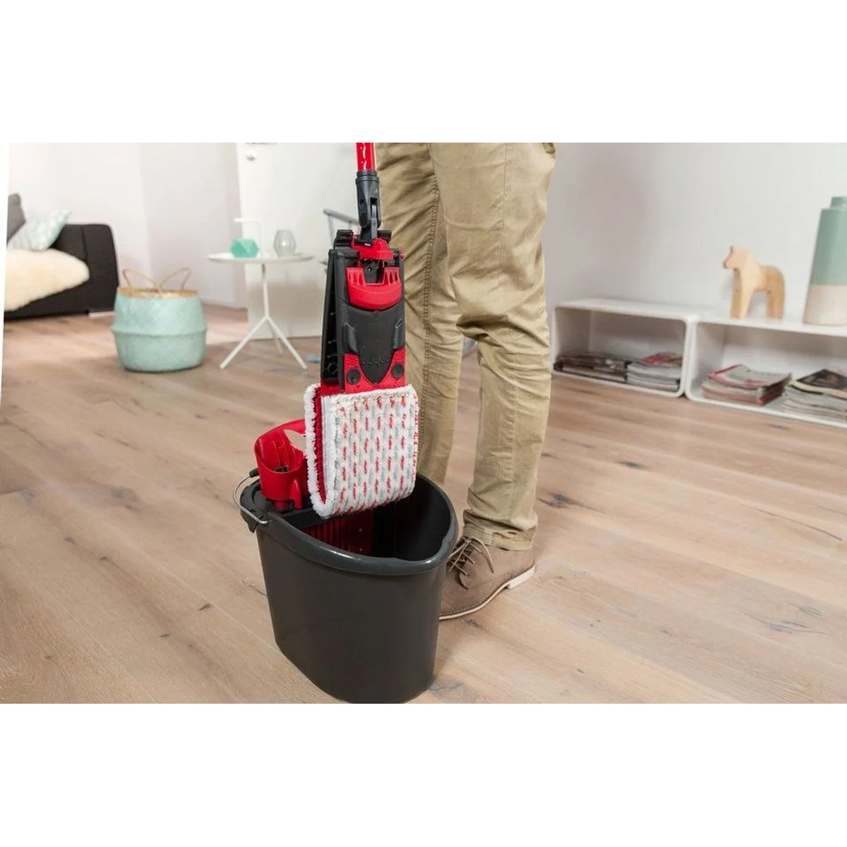 Vileda Ultramax 2in1 Bodenwischer-Set, umfassendes Reinigungssystem 4