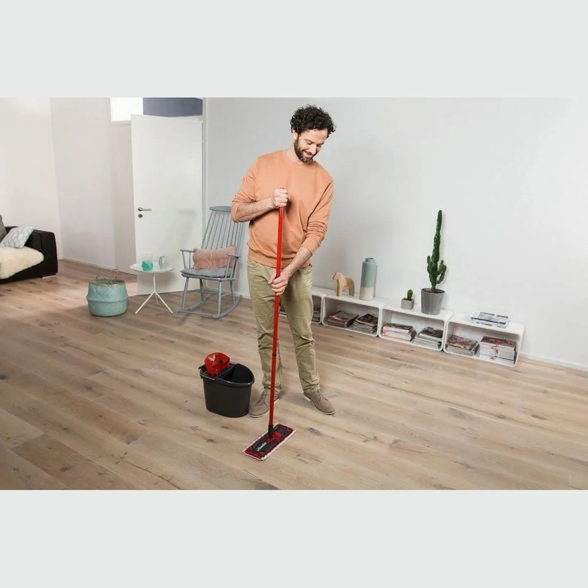 Vileda Ultramax 2in1 Bodenwischer-Set, umfassendes Reinigungssystem 5