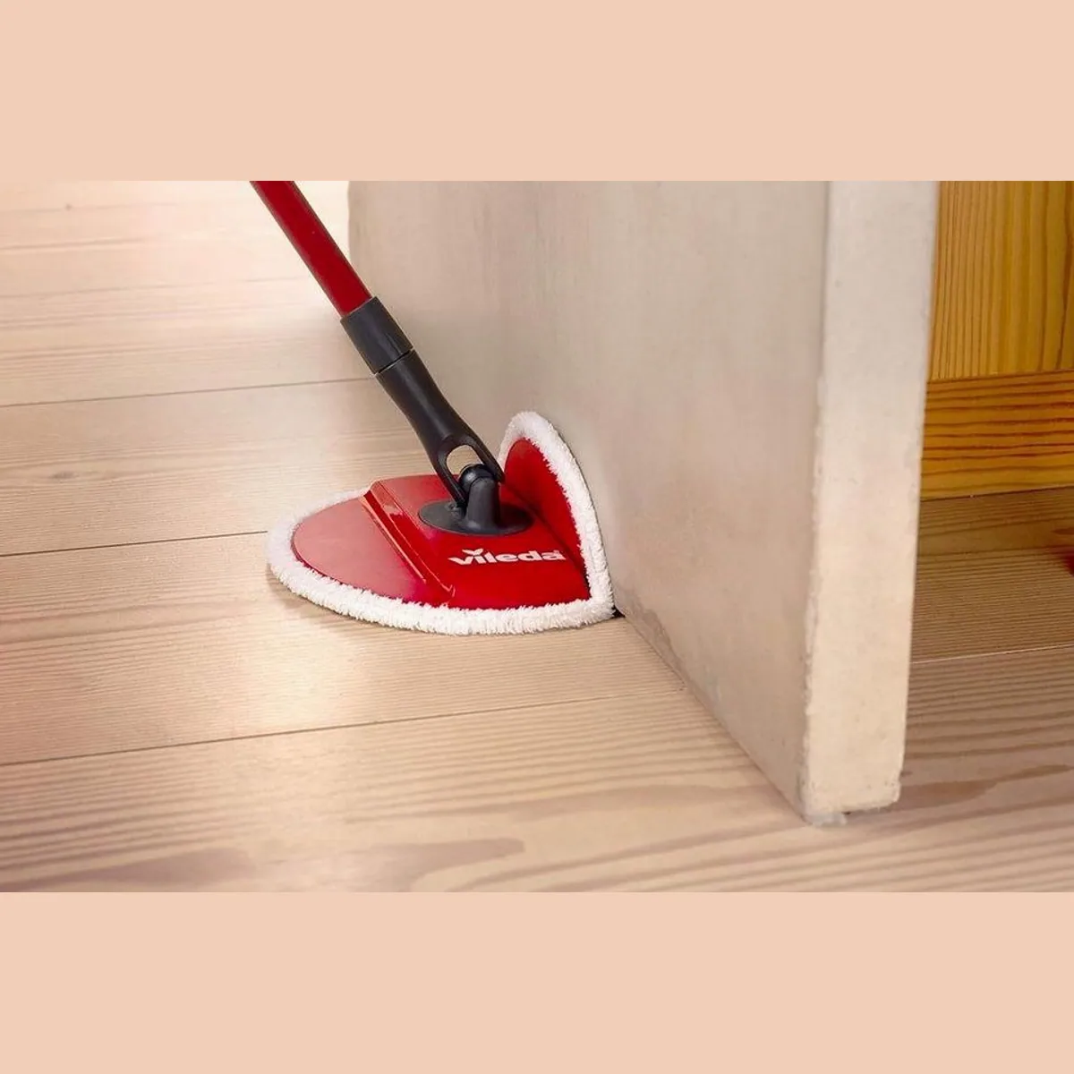 Vileda Spin & Clean Wischmopp, effektive Reinigung ohne Chemie 2
