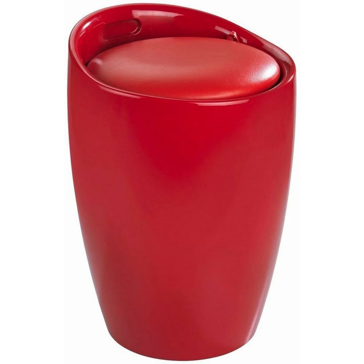 WENKO Badhocker Candy, herausnehmbarer Wäschesack 20l, stabil und platzsparend