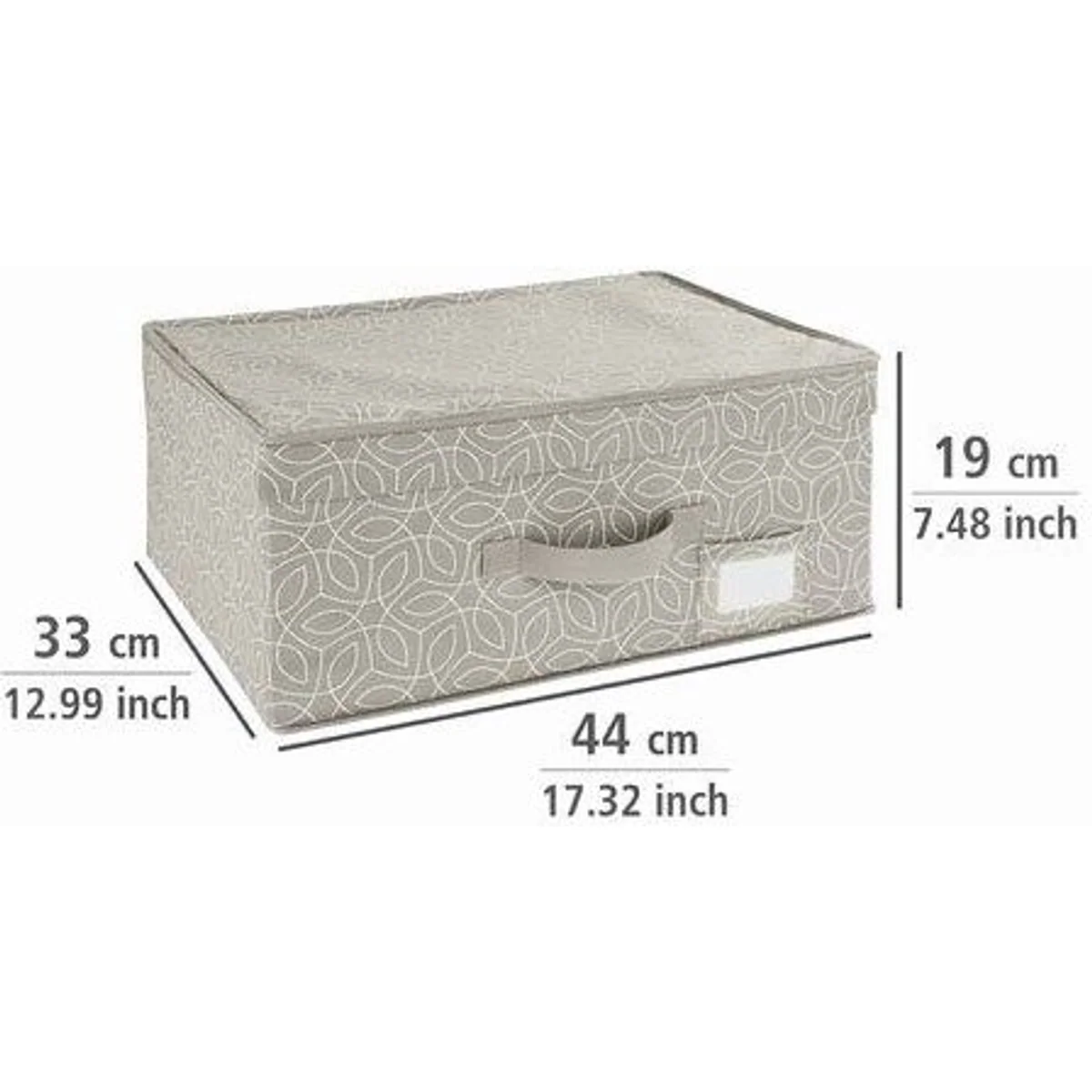 WENKO Balance Organizer, atmungsaktive Aufbewahrungsbox für Kleidung und Zeitschriften 4