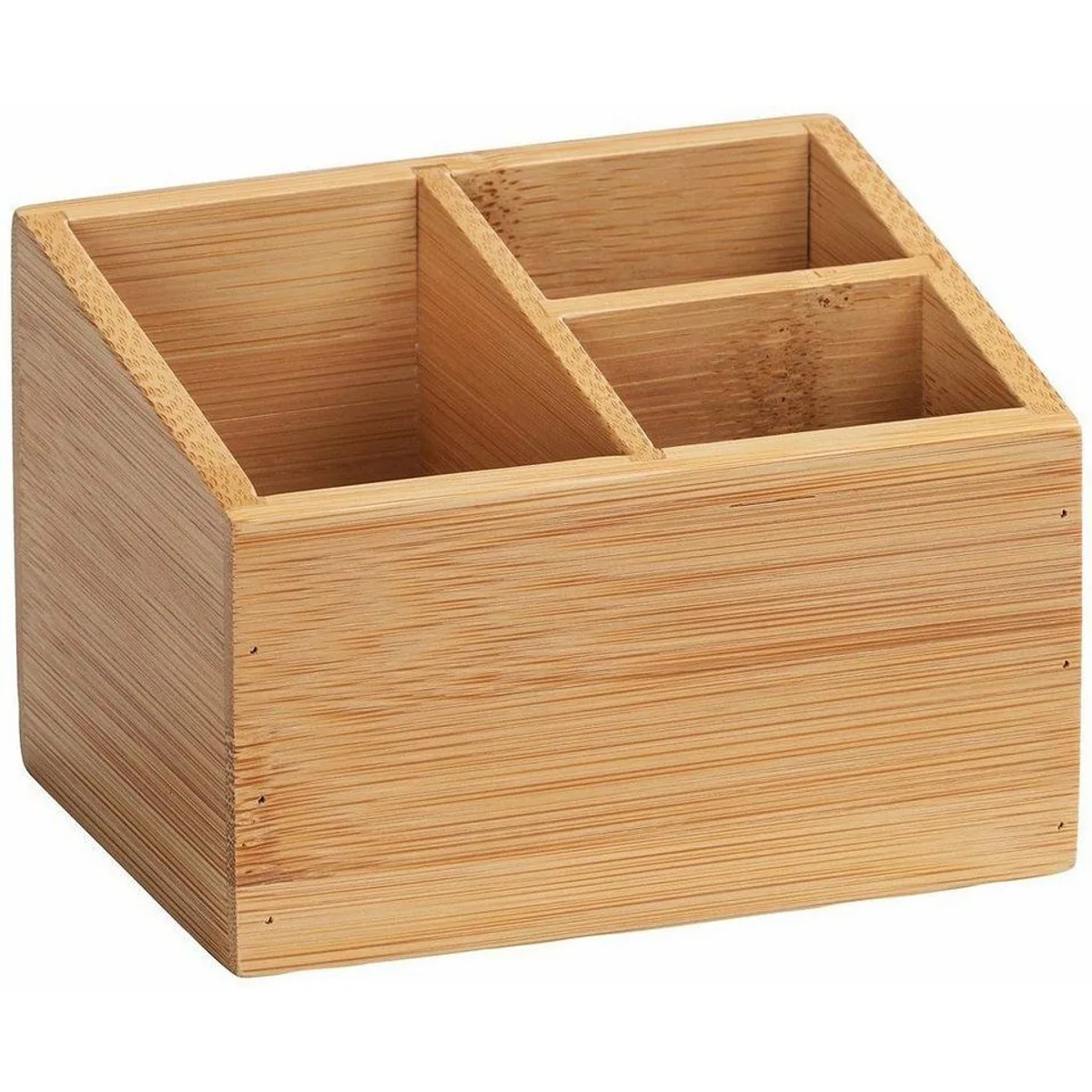 WENKO Aufbewahrungsbox Terra, Set aus 2 Stück, edles Bambusdesign 2