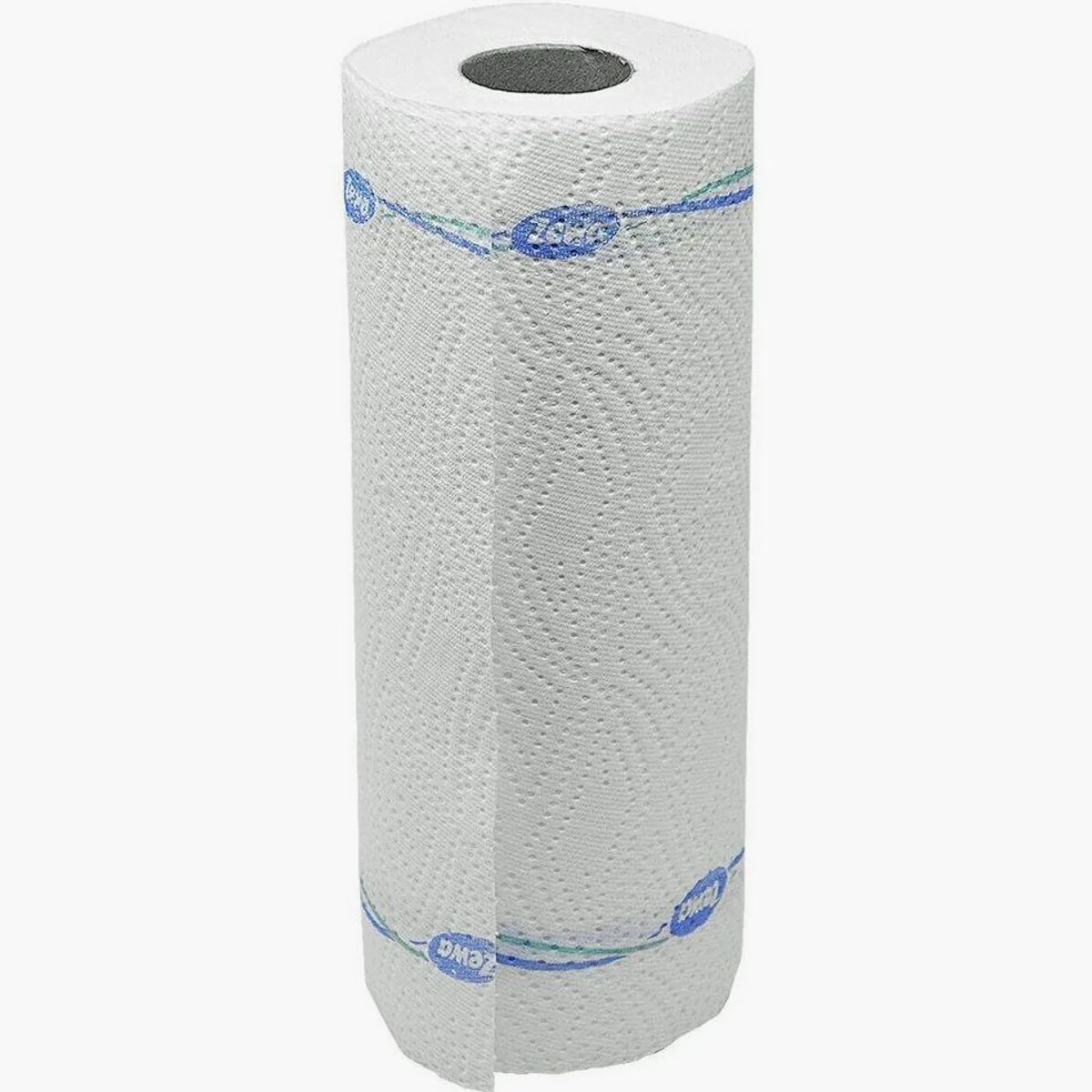 Zewa Wisch&Weg Original Küchenrolle, 2-lagig, hohe Nassfestigkeit — 8 Rollen, 45 Blätter/Rolle 2